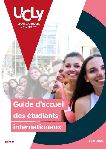 couverture du guide d'accueil des étudiants internationaux - UCLY