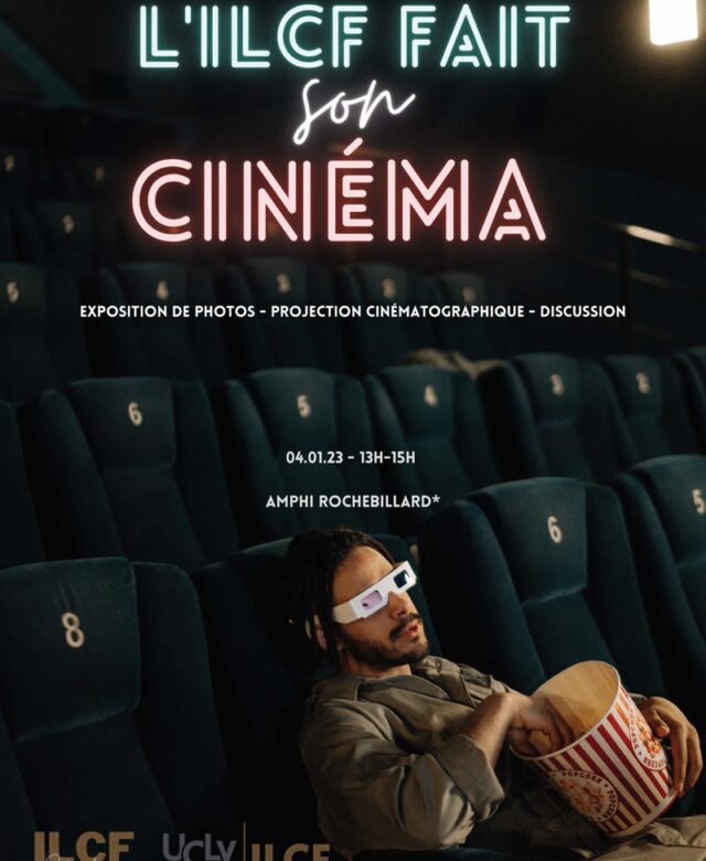 Spectateur cinéma avec lunettes 3D