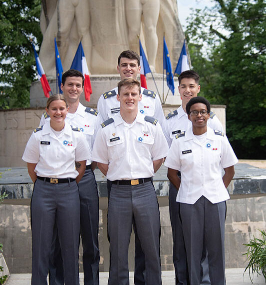 Cadets du semestre 2 2023 cérémonie 8 mai